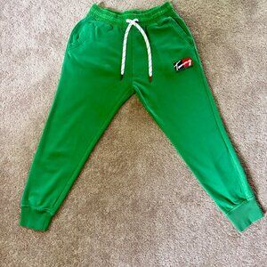 Share Tommy Hilfiger denim Men’s green sweatpants logo fashion active size S